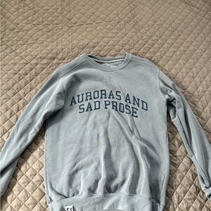 Taylor Swift Auroras and Sad Prose Crewneck